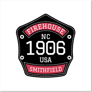 Smithfield, NC Firehouse 1906 Posters and Art